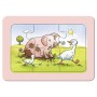 Puzzle Animalele Buni Prieteni, 3X6 Piese Ravensburger - 2